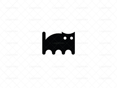 Scared black cat logo animal animals black cat black cat logo buy cat cat logo cats logo logos logos for sale logotype modern pet pets sale sales scare scared