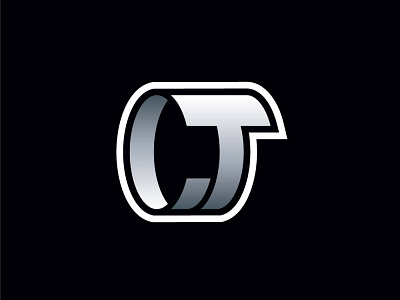 Letter C and T logo