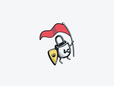 Padlock Security Logo