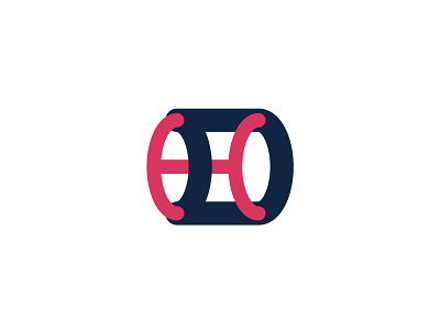 Letter H and D logo