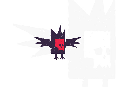 Skull Bird Logo