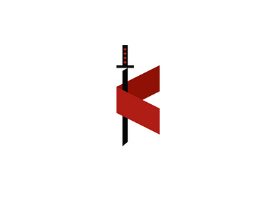 Katana Letter K Logo