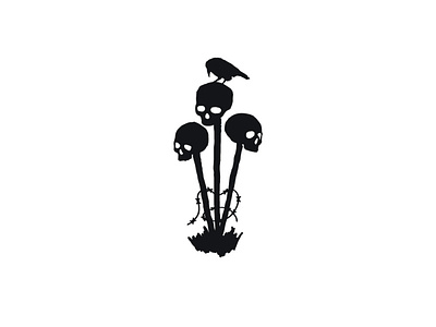 Skulls On Poles Logo