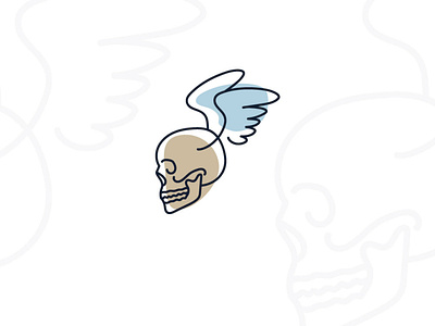 Winged Skull Logo