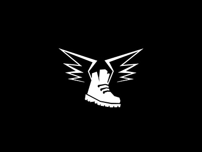Travel of Boots Logo boot boots buy clothes fly flying foot logo logos logos for sale logotype modern sale sales shoe shoes travel wing winged wings