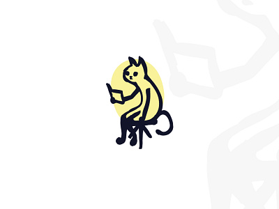 Reading Cat Logo