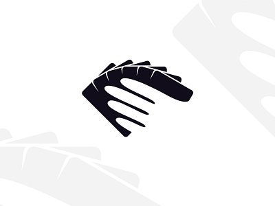 Playing Cards Hand Logo