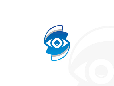 Eye Letter S Logo buy eye eyes gradient letter letter s letters logo logos logotype modern s sale sales view vision