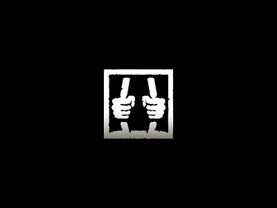 Prison Break Logo bars break buy draw drawn dungeon escape grunge hand jail jailbreak logo logos logotype old prison sale sales