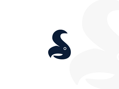 Parrot Face Letter S Logo