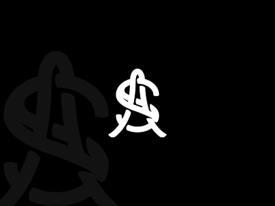 Letter A and S Logo