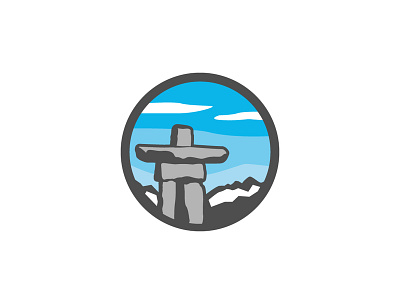 Stone Man Logo buy cloude health human inuksuk logo logos logos for sale man mauntain nature relax sale sales sport stone stones travel wind