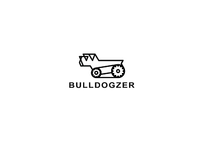 Bulldogzer bull bulldog bulldozer buy logo logo logotype