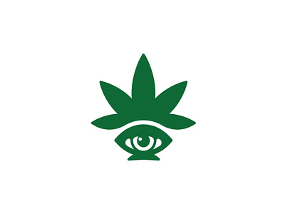 Eye and Cannabis Logo