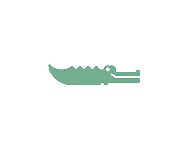 Crocodile Knife Logo