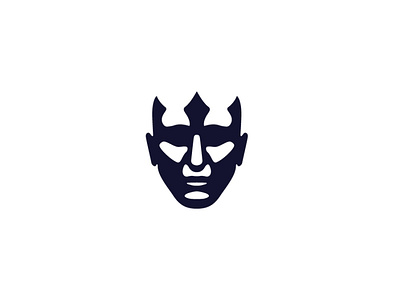 King  Face Logo