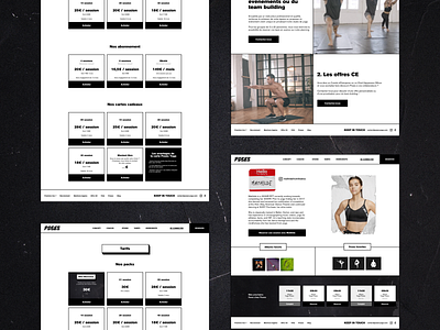 Hip Hop Yoga Website branding design flatdesign hiphop illustration minimal typography uoga vector webdesign y7 yoga