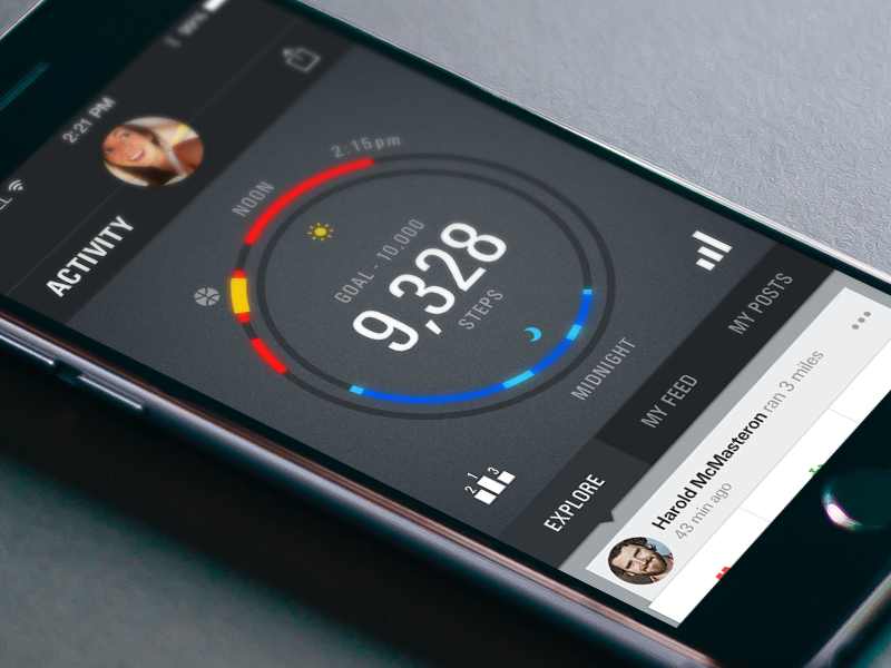 under armour record steps