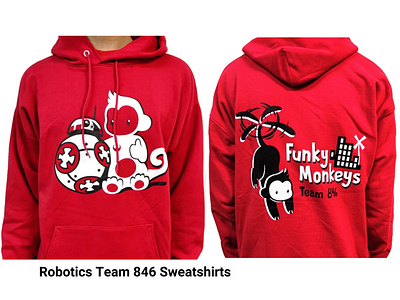 Robotics StarWars Theme Sweatshirts apparel branding clean design graphic design illustration red robotics shirt shirts sweatshirt tshirt vector