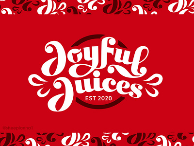 Joyful Juices Lettering Logo