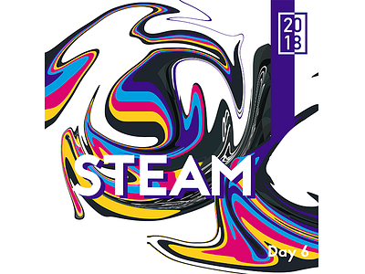 Day 6 Poster: STEAM design graphic design poster design steam