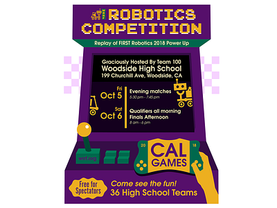 CalGames 2018 Banner