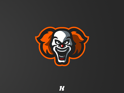 Clown Logo clown logo mascot logo