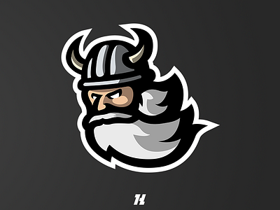 Viking Mascot Logo