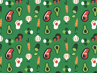 Food pattern color colorful design food fun illustration pattern patterns surface pattern textile vector