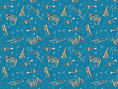 Saxophone pattern for download