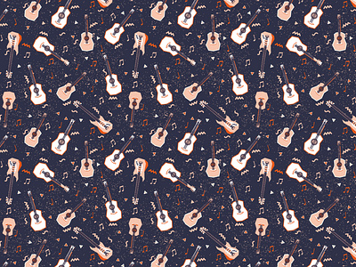 Guitars pattern for download