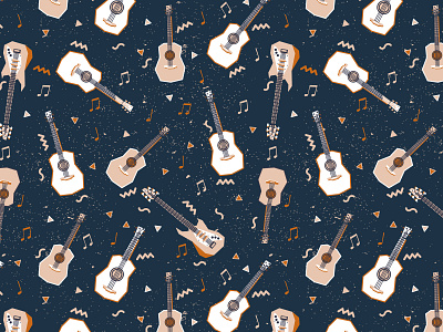 Guitars Pattern