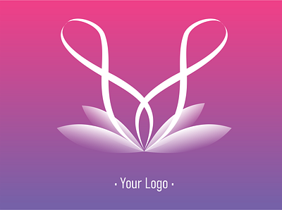 Leaf & Ribbon brand branding design illustration logo mark making marketing vector