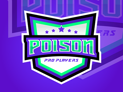Brasão POISON Pro Players (eSport) brand branding design esport game logo mark making marketing vector