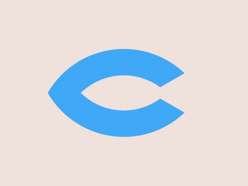 Ceefish design animation eye fish vector logo branding