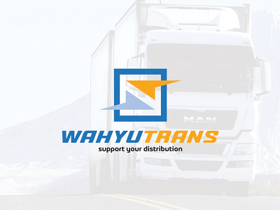 Wahyutrans Logo branding graphic design logo