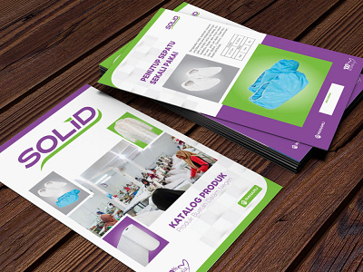 Solid Brand Catalog branding catalog graphic design photoshop