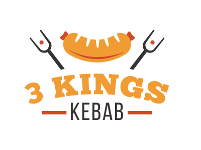 Logo Design - Kebab & Restaurant brand branding design icon illustration kebab shop logo logo a day logo alphabet mark mark icon symbol mark symbol icon symbol icon mark vector