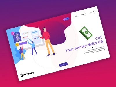 Cut Your Money appsdesigner branding designer concept idea template ui ux design uidesigner uxdesigner web webdesigner