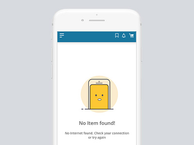 No Iteam Found Screen