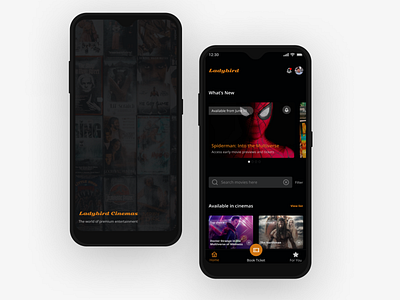 Ladybird design mobileapp ui ux