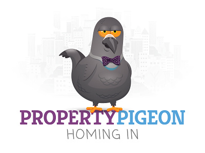 Property Pigeon Branding illustration