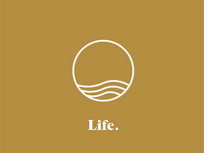 "Life" Modern and Minimal Logo concept