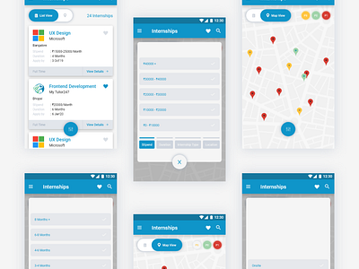 Internshala Map View Case study