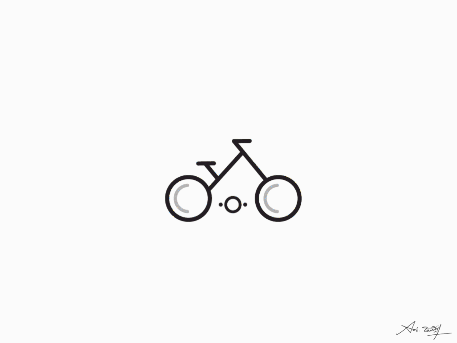 Bicycle loader animation animation art bicycle bicycle app cycle design designthursday illustration illustrator interaction interaction design interactions minimalism mobile mobile app design nmwdesign sabartism ui vector website