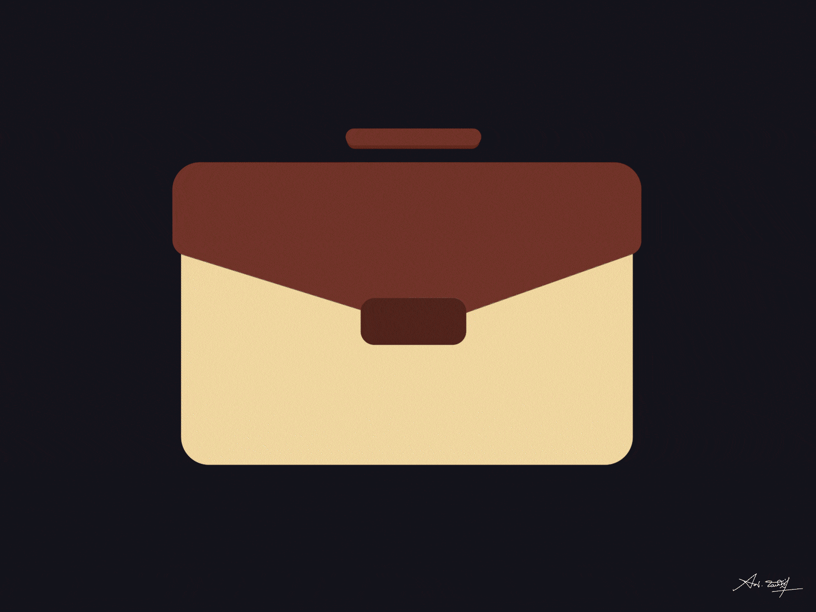 3D Animation 3d animation aftereffects animation bag briefcase design designthursday gif gif animated illustration illustrator interaction laptop microinteraction minimalism nmwdesign sabartism vector vectors