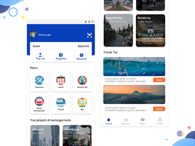 Travel Apps app design ui ux