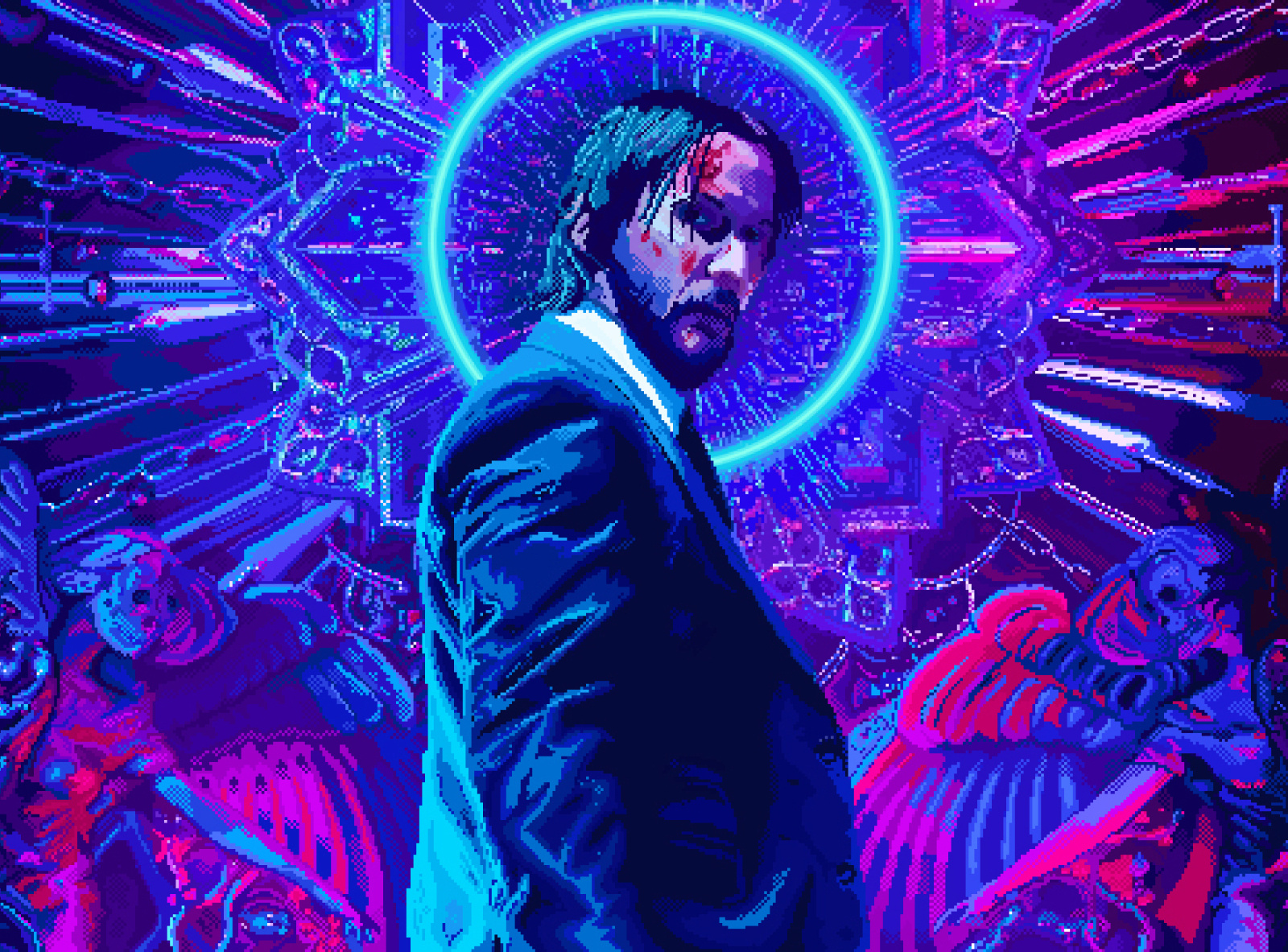 ArtStation John Wick Pixel Art, 51% OFF