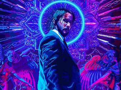 John Wick 3 Pixel Art