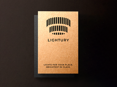 Business Cards for a Luxury Lighting Brand